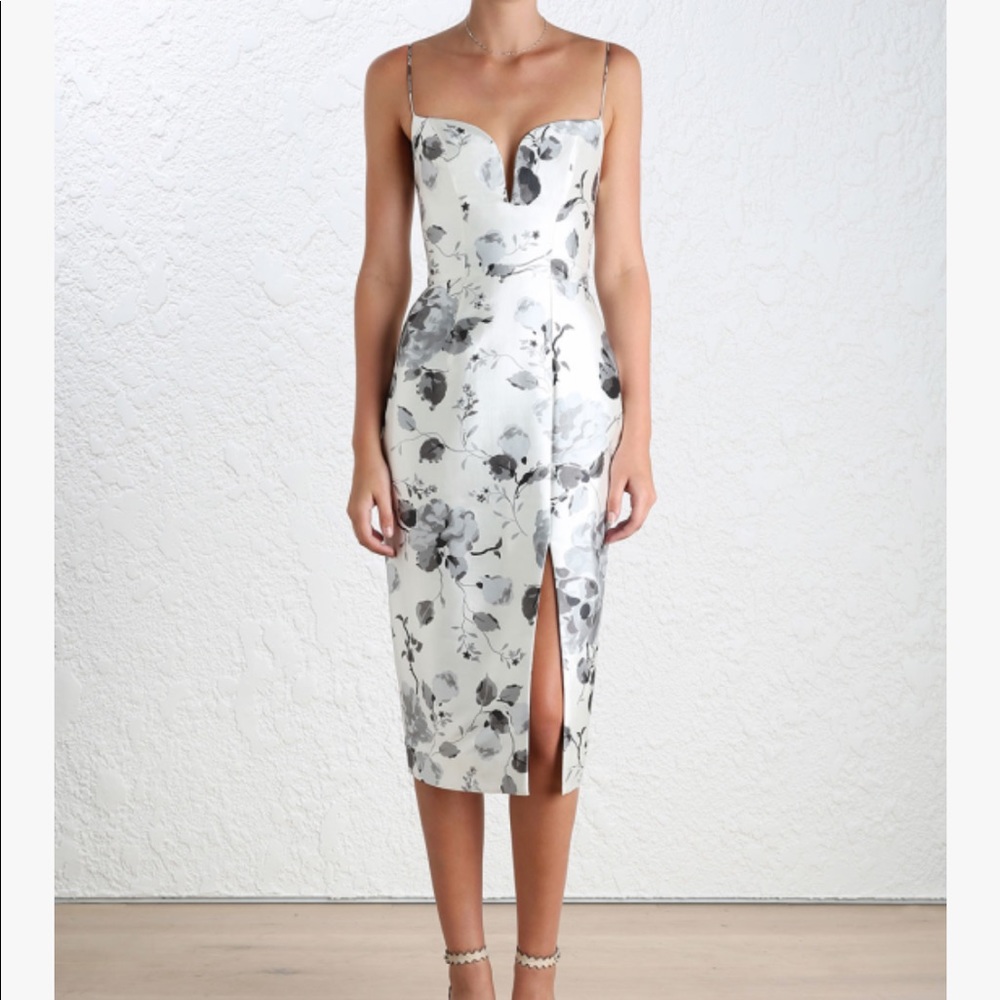 Zimmermann slit silk dress. Size 1